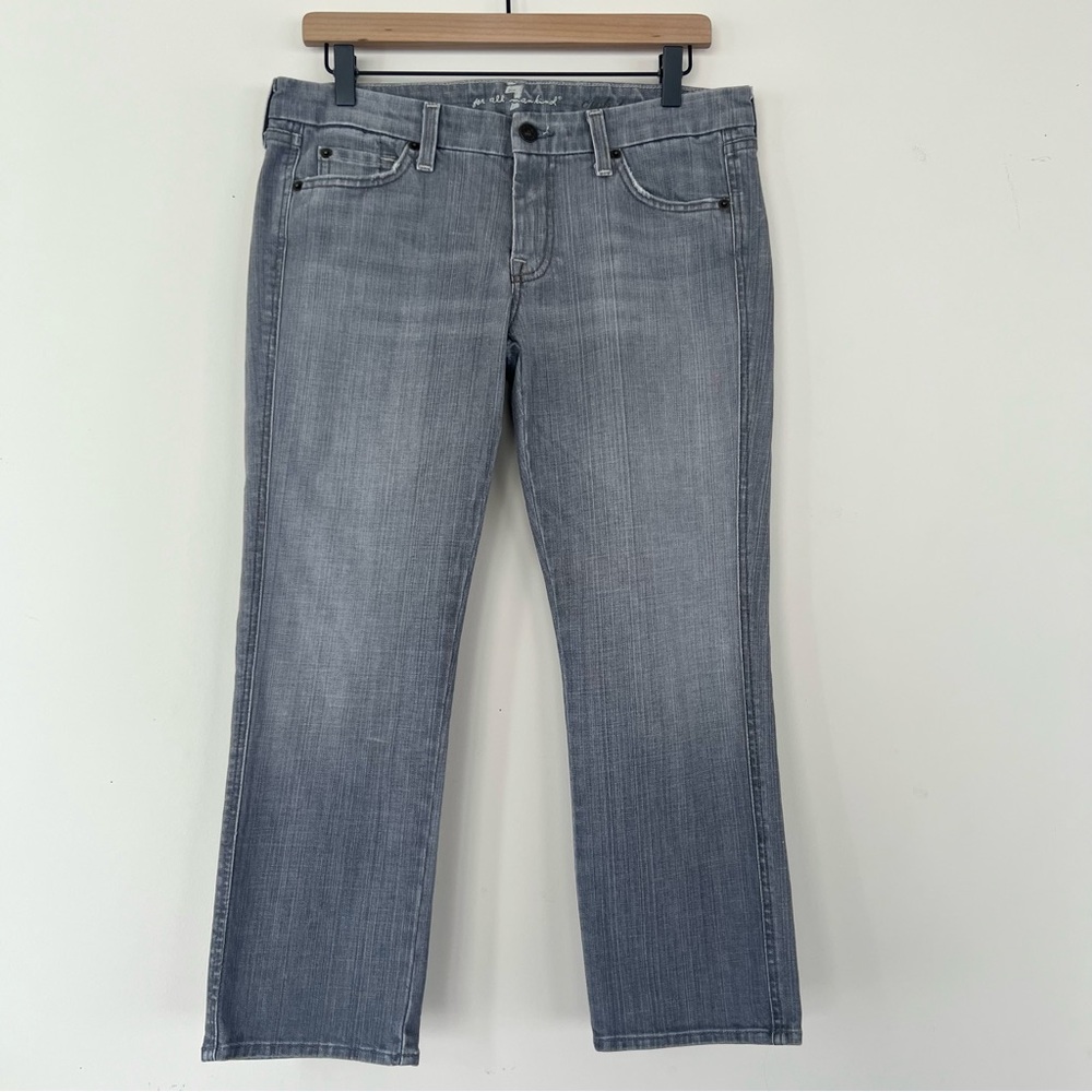 7 For All Mankind Women's Kate Crop Denim Jeans